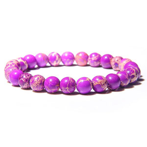 Natural Colors Stone Beads Bracelets - Stones & Vine