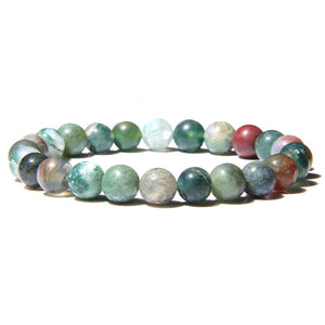 Natural Colors Stone Beads Bracelets - Stones & Vine