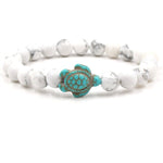 Turquoises Turtle Stone Bracelet Charm Beads Yoga Bracelets - Stones & Vine