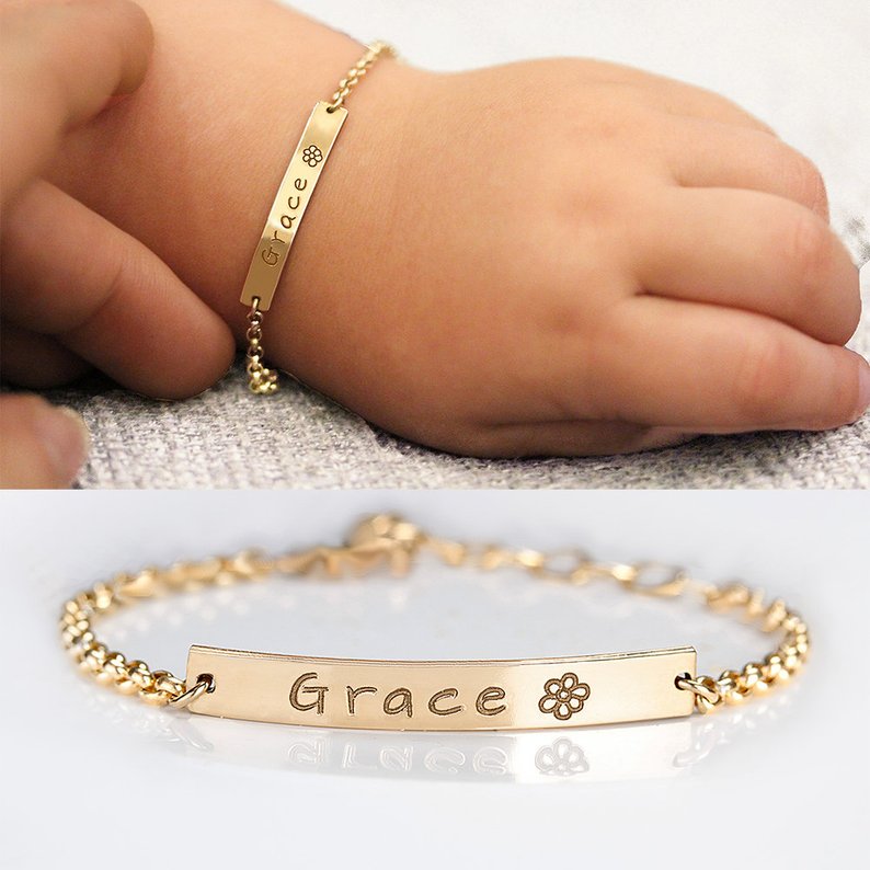 Fornash ~ Bracelets ~ Baby Chain Monogram Tortoise Bracelet, Price