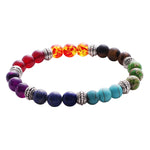 Mixed Stone Healing Chakra Mala Balancing Bracelets - Stones & Vine