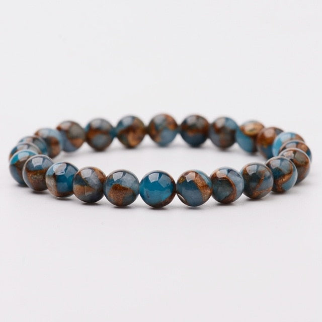 Summer Style Natural Stone Aventurine/Tiger Eye Beaded Bracelets