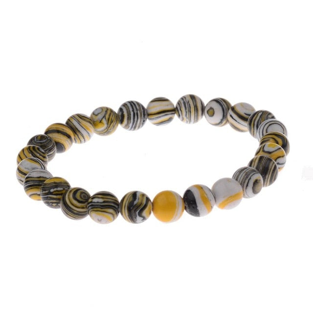 Summer Style Natural Stone Aventurine/Tiger Eye Beaded Bracelets