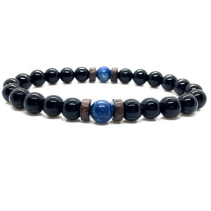 Moonstone Tibetan Lava Stone Diffuser Bead Bracelet