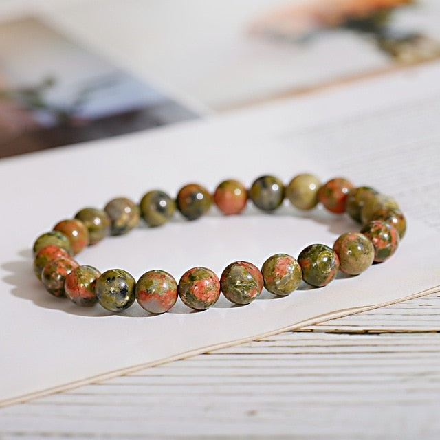 Summer Style Natural Stone Aventurine/Tiger Eye Beaded Bracelets