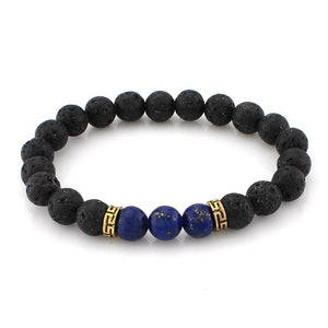 Lava Stone Beads Healing Bracelet - Stones & Vine