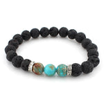 Lava Stone Beads Healing Bracelet - Stones & Vine