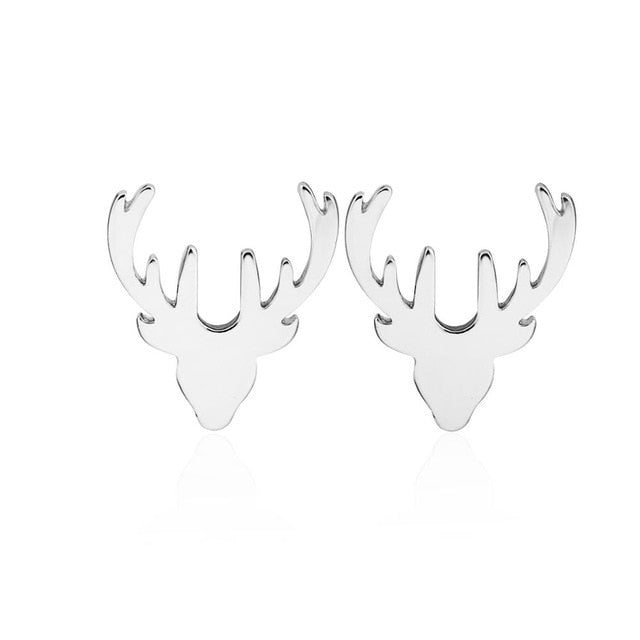 Deer Boucle d'oreille Earrings - Stones & Vine