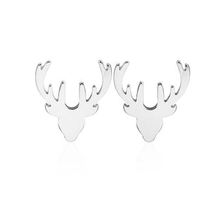 Deer Boucle d'oreille Earrings - Stones & Vine