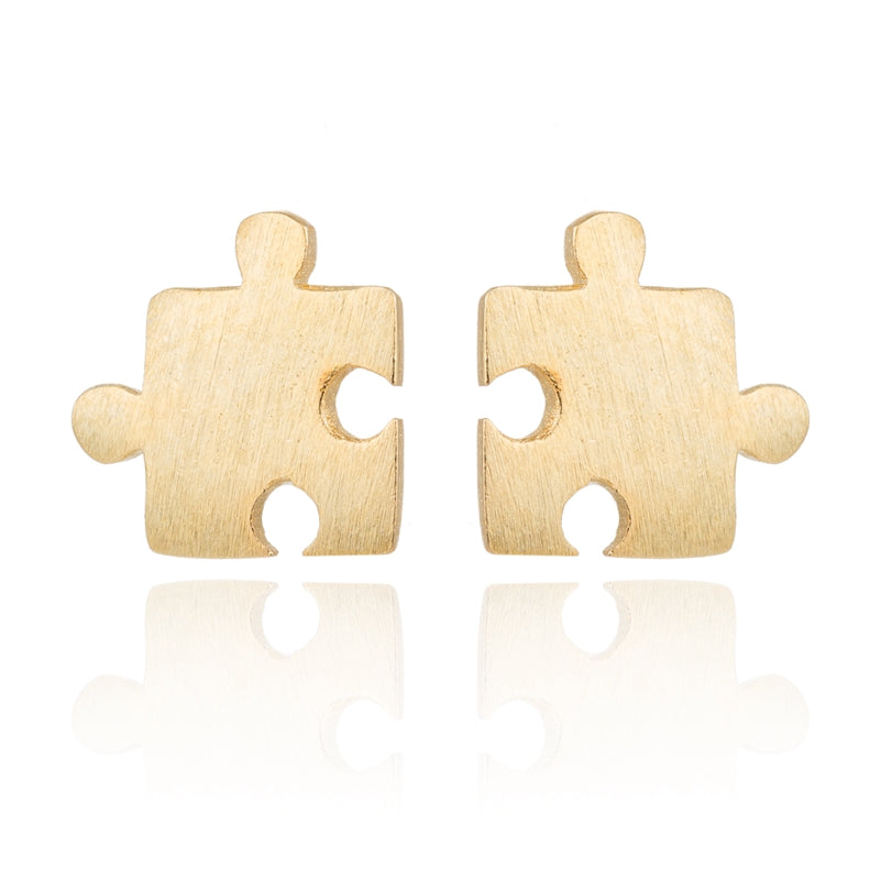 Puzzle Toys Stud Earrings - Stones & Vine