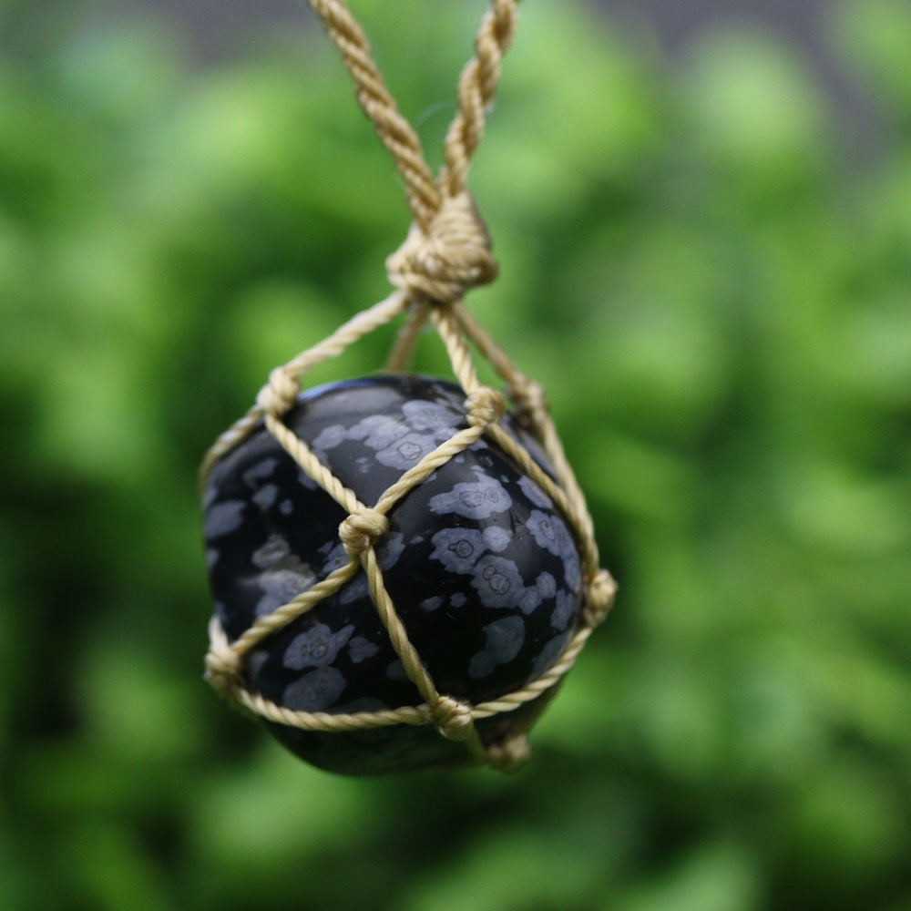 Irregular Natural Stone Healing Necklace - Stones & Vine