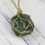 Irregular Natural Stone Healing Necklace - Stones & Vine