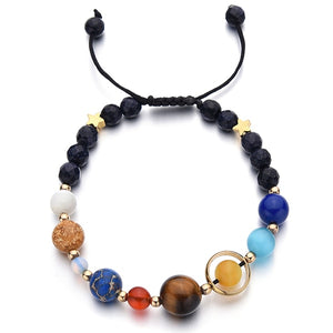 Universe Galaxy the Eight Planets Bracelets - Stones & Vine