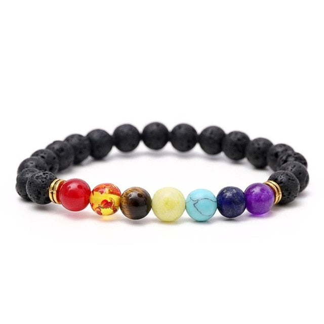 Multi Color Natural Stone Bead Bracelets - Stones & Vine