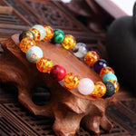 Multi Color Natural Stone Bead Bracelets - Stones & Vine