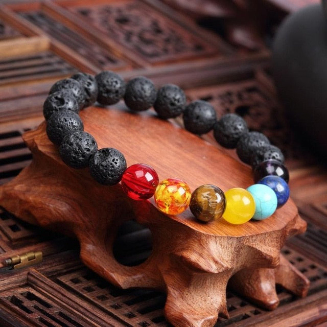 Multi Color Natural Stone Bead Bracelets - Stones & Vine