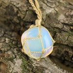 Irregular Natural Stone Healing Necklace - Stones & Vine