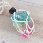 Irregular Natural Stone Healing Necklace - Stones & Vine