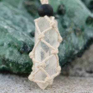 Irregular Natural Stone Healing Necklace - Stones & Vine