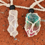 Irregular Natural Stone Healing Necklace - Stones & Vine