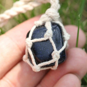 Irregular Natural Stone Healing Necklace - Stones & Vine