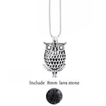 Lava Stone Aromatherapy Vintage Necklace Locket - Stones & Vine