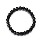 Classic Distance Black & White Charm Beads Bracelets - Stones & Vine