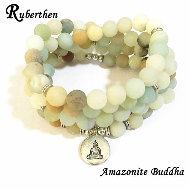 Mala Yoga Necklace - Stones & Vine