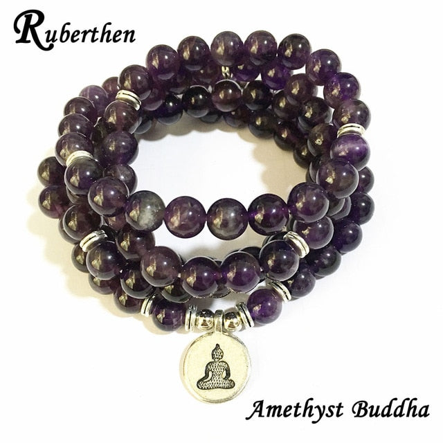 Mala Yoga Necklace - Stones & Vine