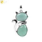 Women's Cute Cat Pendants - Stones & Vine